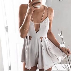 NWT Cutout Romper